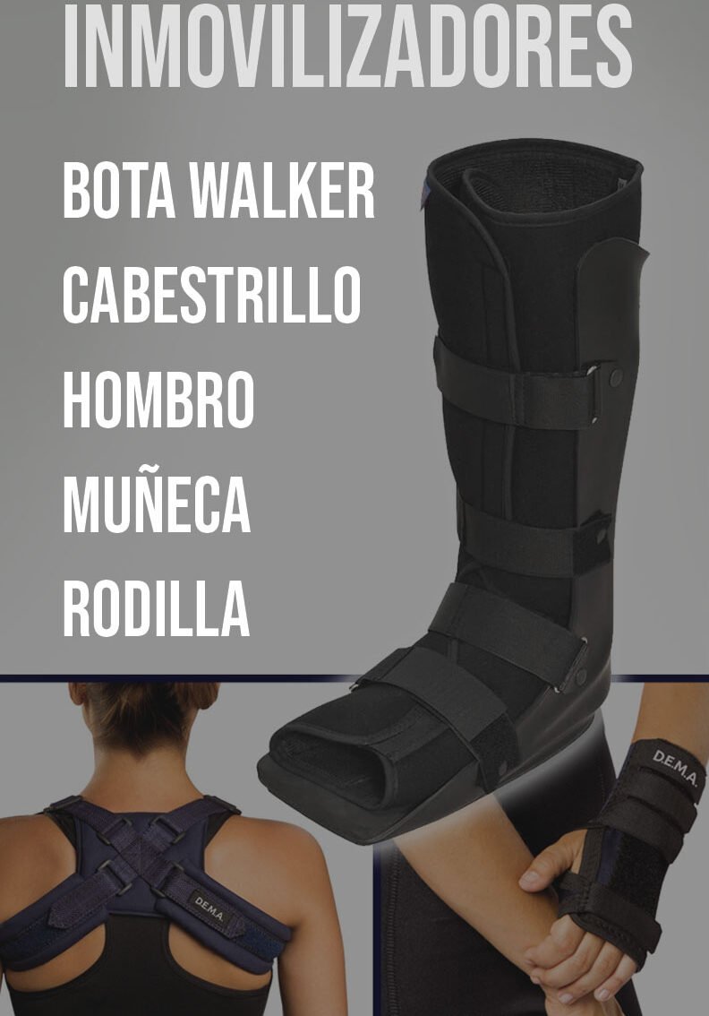 inmovilizadores bota walker