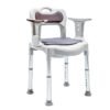 SILLA DE DUCHA PLASTICA ACOLCHADA SOFT CON BACHINILLA SILLA DE DUCHA PLASTICA ACOLCHADA SOFT CON BACHINILLA