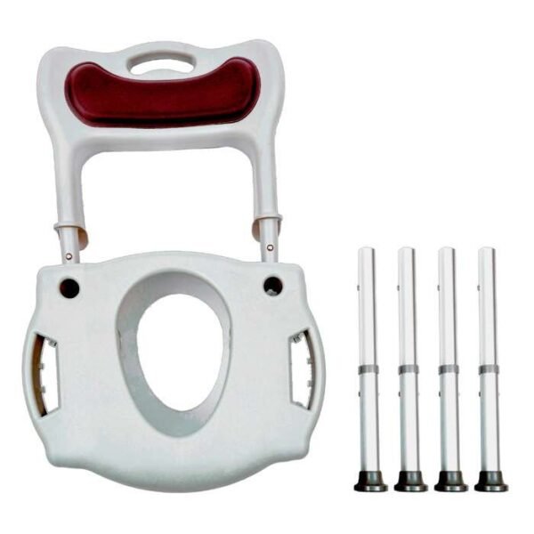 SILLA DE DUCHA PLASTICA ACOLCHADA SOFT CON BACHINILLA SILLA DE DUCHA PLASTICA ACOLCHADA SOFT CON BACHINILLA