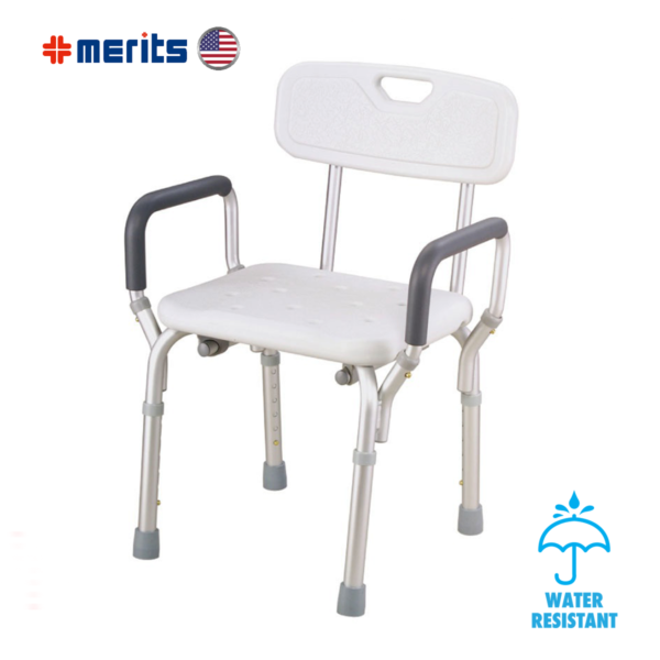 BANQUETA PARA DUCHA CON APOYA BRAZOS BANQUETA PARA DUCHA CON APOYA BRAZOS