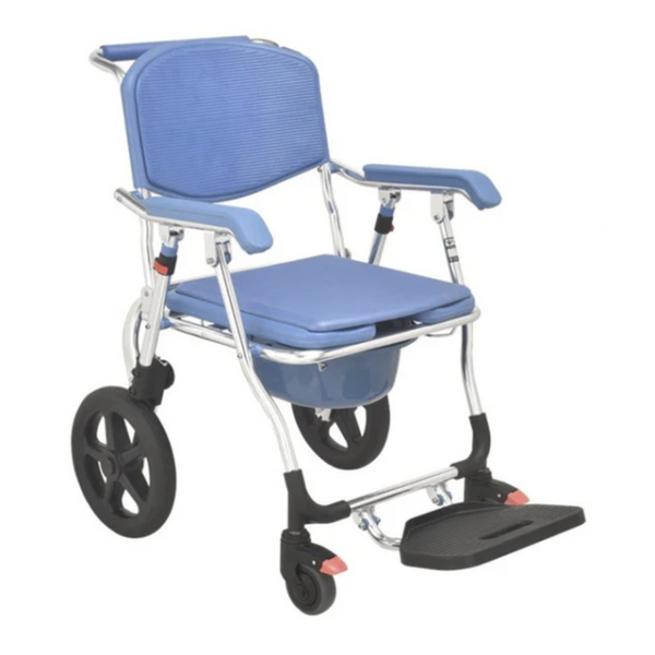 SILLA HIGIENICA COMPACTA PLEGABLE ALUMINIO 30-10