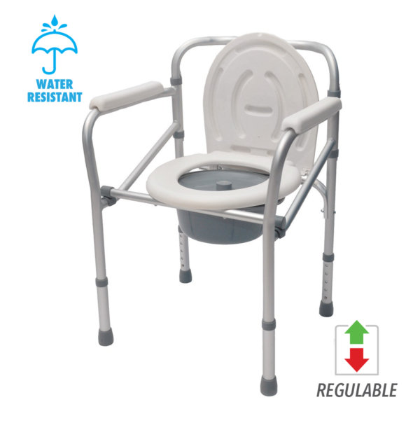 SILLA ELEVA INODORO ALUMINIO PLEGABLE SILLA ELEVA INODORO ALUMINIO PLEGABLE
