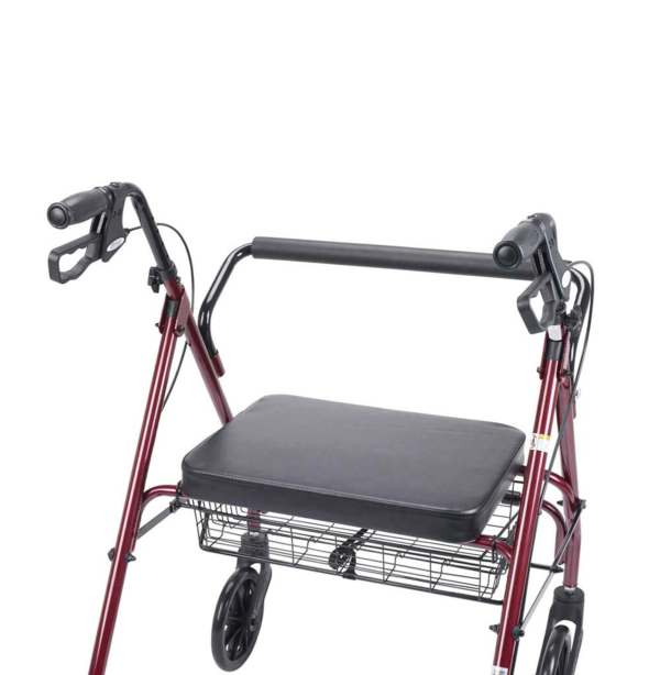 ANDADOR DE CUATRO RUEDAS ALUMINIO BORDO